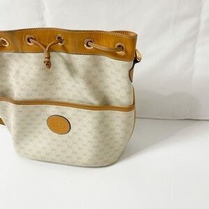 Gucci Beige Micro GG Bucket Bag